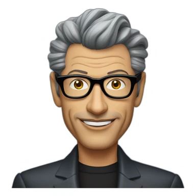 jeff goldblum sticker