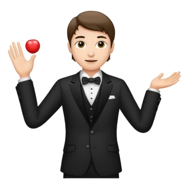 Conducting emoji sticker