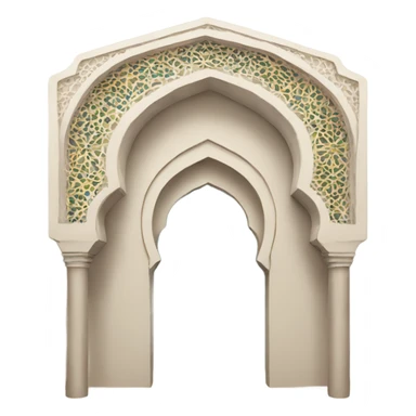 Moroccan arch sticker