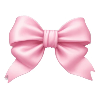 Baby pink Bow￼￼ sticker