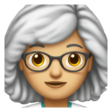 female neurologist physician sticker