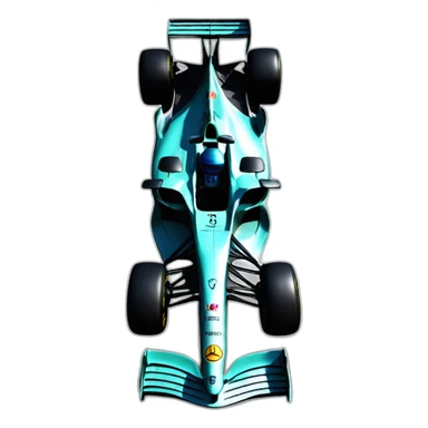 Mercedes F1 W11 sticker