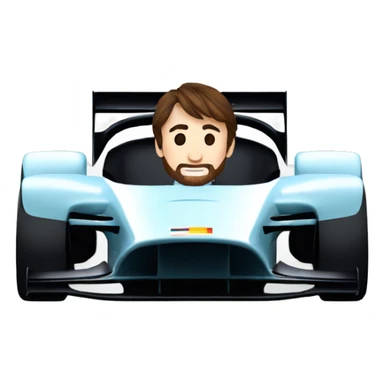 Fernando Alonso in Aston Martin f1 car sticker