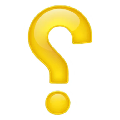 glowing question mark with black background and the question mark glows or is lit up like a light.  not too bold. sticker
