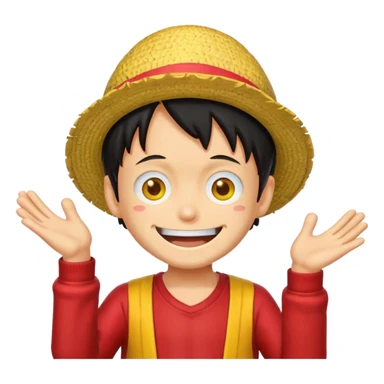 Create luffy emojis sticker