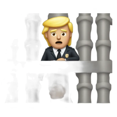 trump-getting-arrested sticker