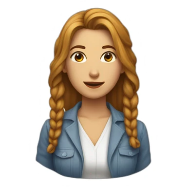 Une femme qui frappe un homme sticker