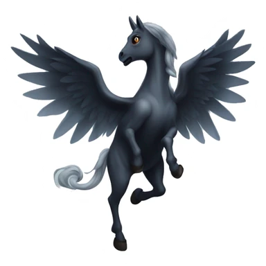 dark ghost pegasus sticker