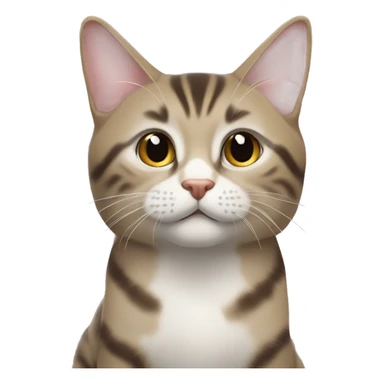 русая девушка обнимает котенка sticker