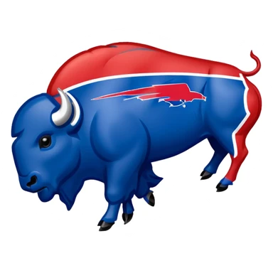 Buffalo Bills Playoff 2026 Logo sticker