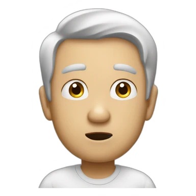 man shrugging shoulders in confusion sticker