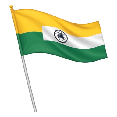 Create a yellow flag emoji  likely with TDP potilical  flag in india andhrapradesh sticker
