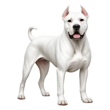 Dogo Argentino Dog Breed Full Body sticker
