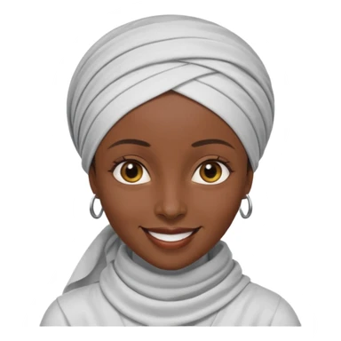 etiopien woman sticker