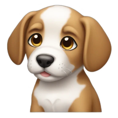 puppy that sits with dashboard sticker