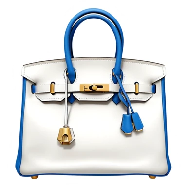 white hermes birkin bag sticker