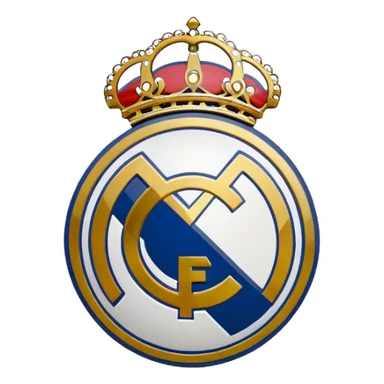 Real madrid logo sticker