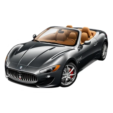 Maserati sports car sticker