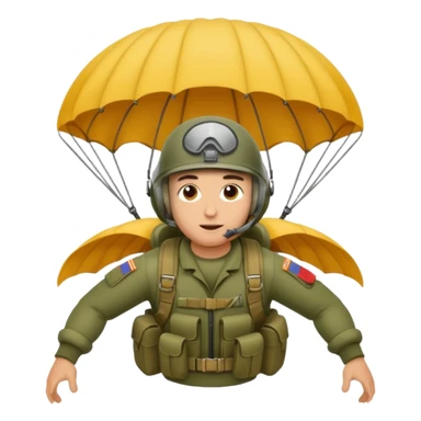 parachuting out of military aircraft sticker