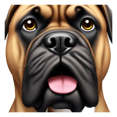 english bull mastiff sticker