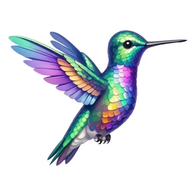 Humming bird  sticker