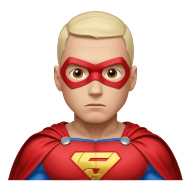 Eminem as a superhero sticker