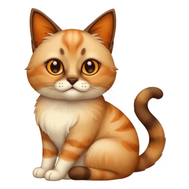 chili siamese cat  sticker