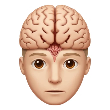 a man that dont know what to do and with the brain out of your opened head sticker