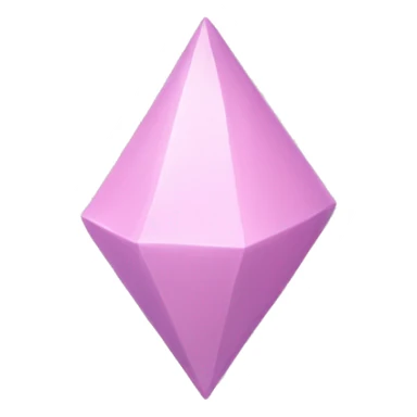 Pastel light pink plumbob sims sticker