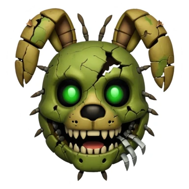 Spring trap fnaf 3 more like the actual one sticker