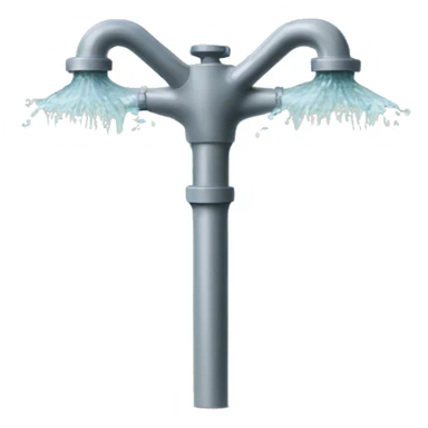 Sprinkler yellow water  sticker