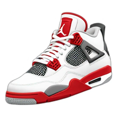 aJ 4-red cement sticker