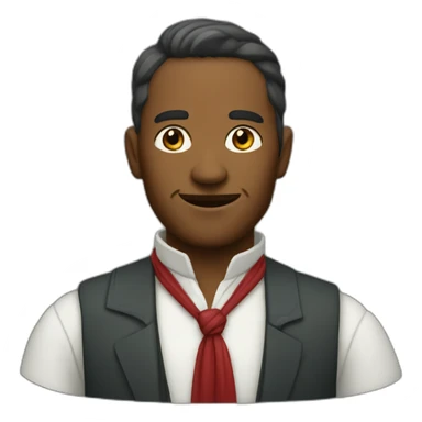 une tavernière qui rigole sticker