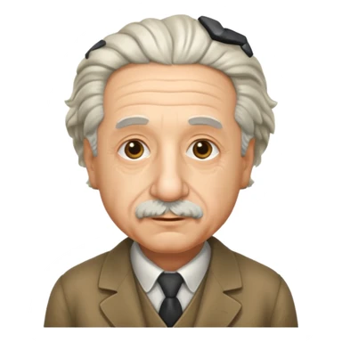albert einstein sticker