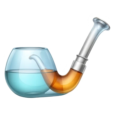 Glass pipe sticker