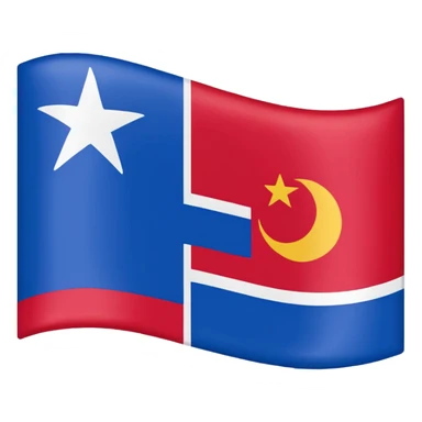 Flag of Rodrigues Islande  sticker