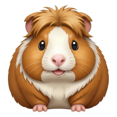 guinea pig happy sticker
