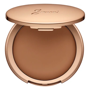 Brown makeup foundation sticker