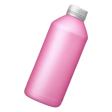 a pink water bottle sticker