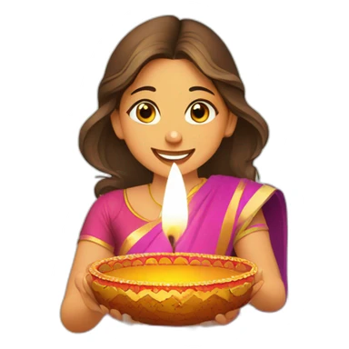 Wishing you a Diwali filled with love, laughter, and the sweetness of festive treats. Have a joyous celebration! sticker