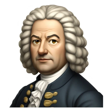 Johann Sebastian Bach  sticker