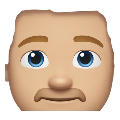 Brad Pitt blue eyes sleekly slicked back red hair sticker