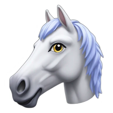 licorne chevauchée par 🗿 sticker
