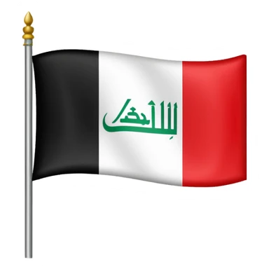 iraqi flag sticker