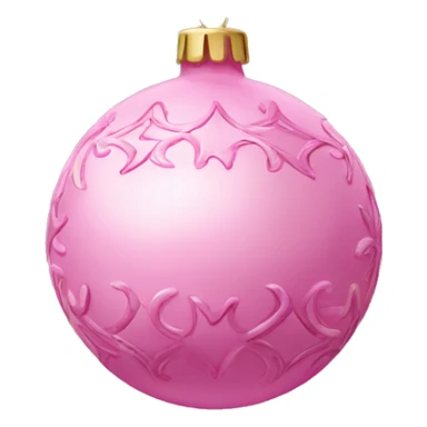 Pink ornament  sticker