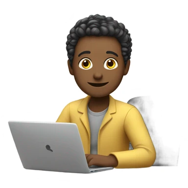 satisfied person writes a review sticker