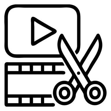 video editor icon sticker