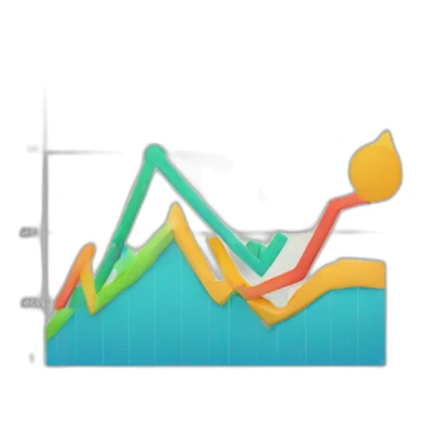 Chart Increasing sticker