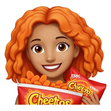 Hot Cheeto girl sticker