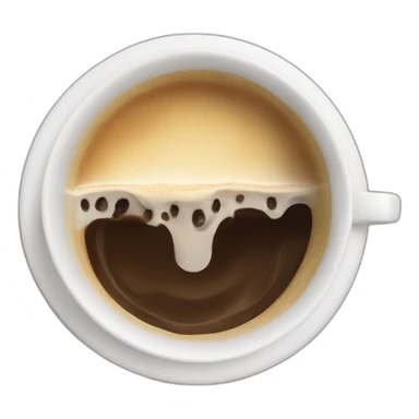 coffee drain sticker